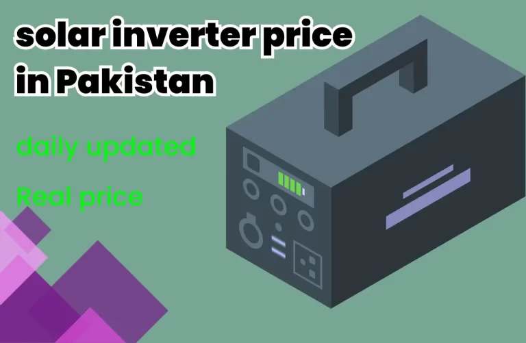 solar inverter price in Pakistan november 2023