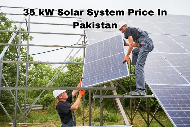 35 KW Solar System Price In Pakistan
