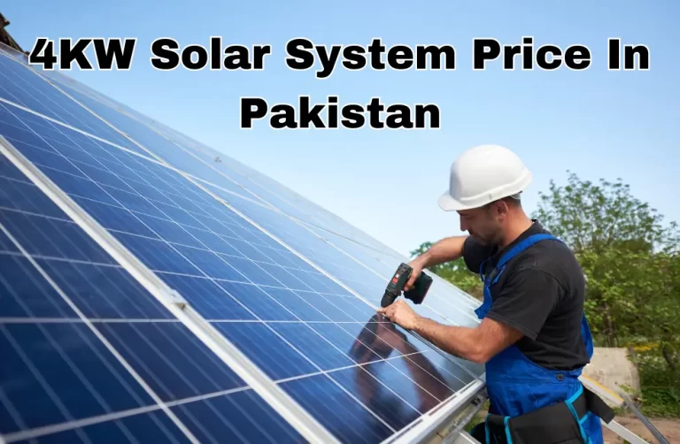 4KW Solar System Price In Pakistan