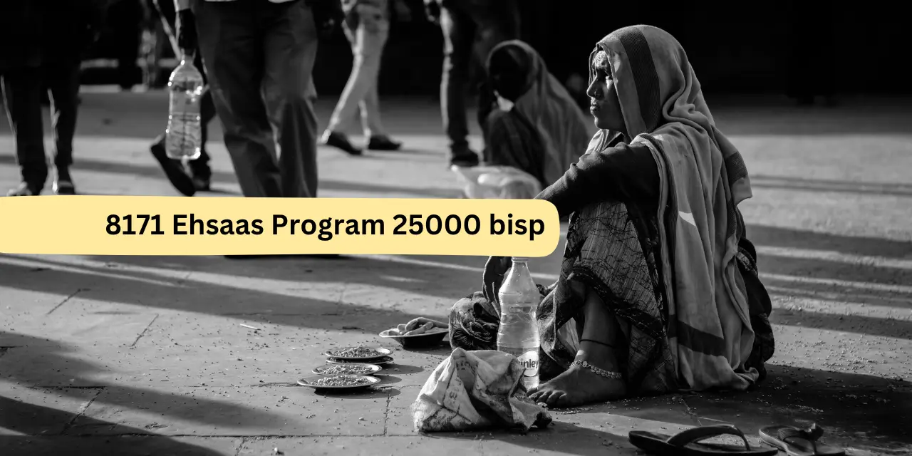 8171 Ehsaas Program 25000 bisp.