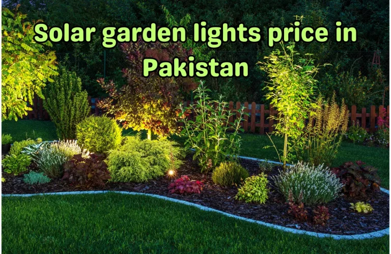 Solar garden lights price in Pakistan
